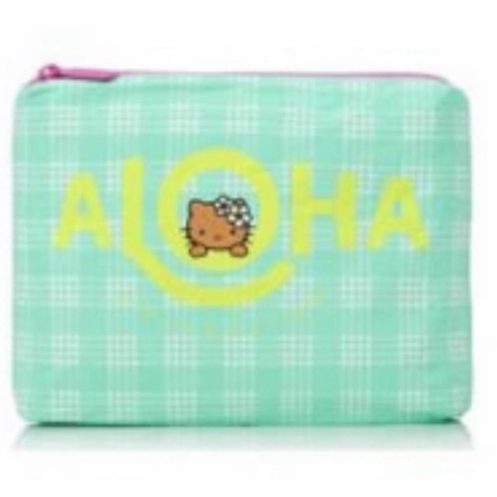 ALOHA Collection x DFS x Hello Kitty COMPLETE Tan Kitty Hibiscus Splash - Picture 6 of 16